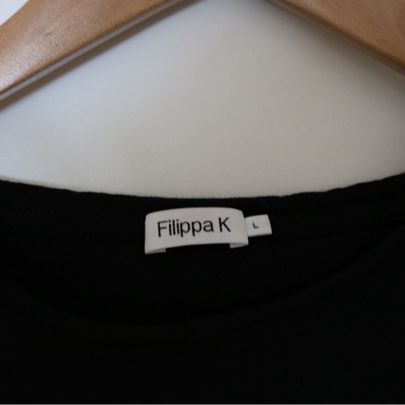 Falippa K roll neck t- black - Picture 3 of 4